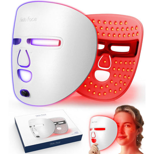 336 LED red light therapy face mask