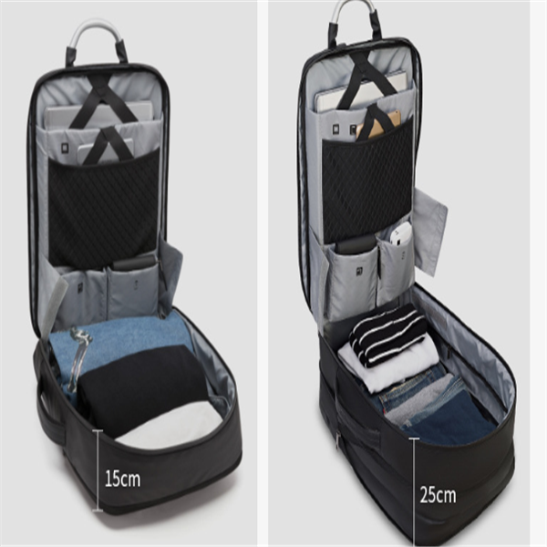 Premium waterproof business laptop backpack with modern minimalist design.